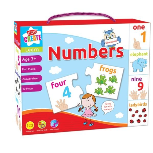Learn the Numbers - Educational First Puzzle