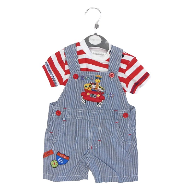 Baby Boys Dungaree Set - Wrap Your Love